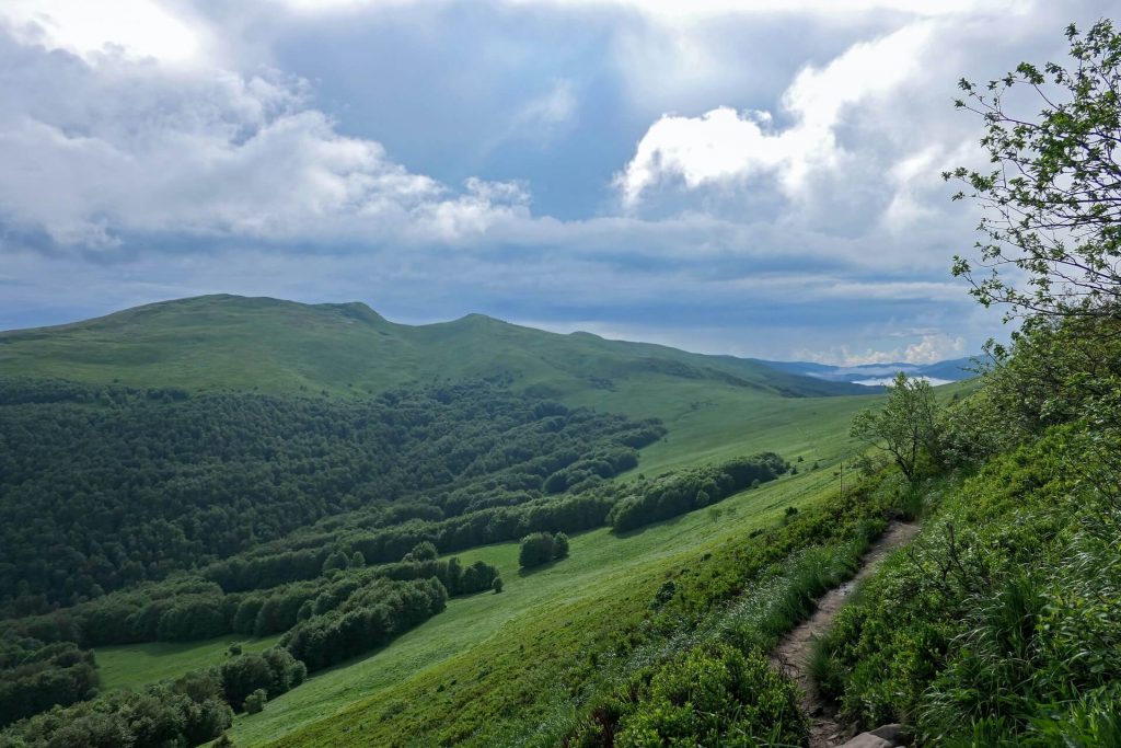 Bieszczady Mountains in poland