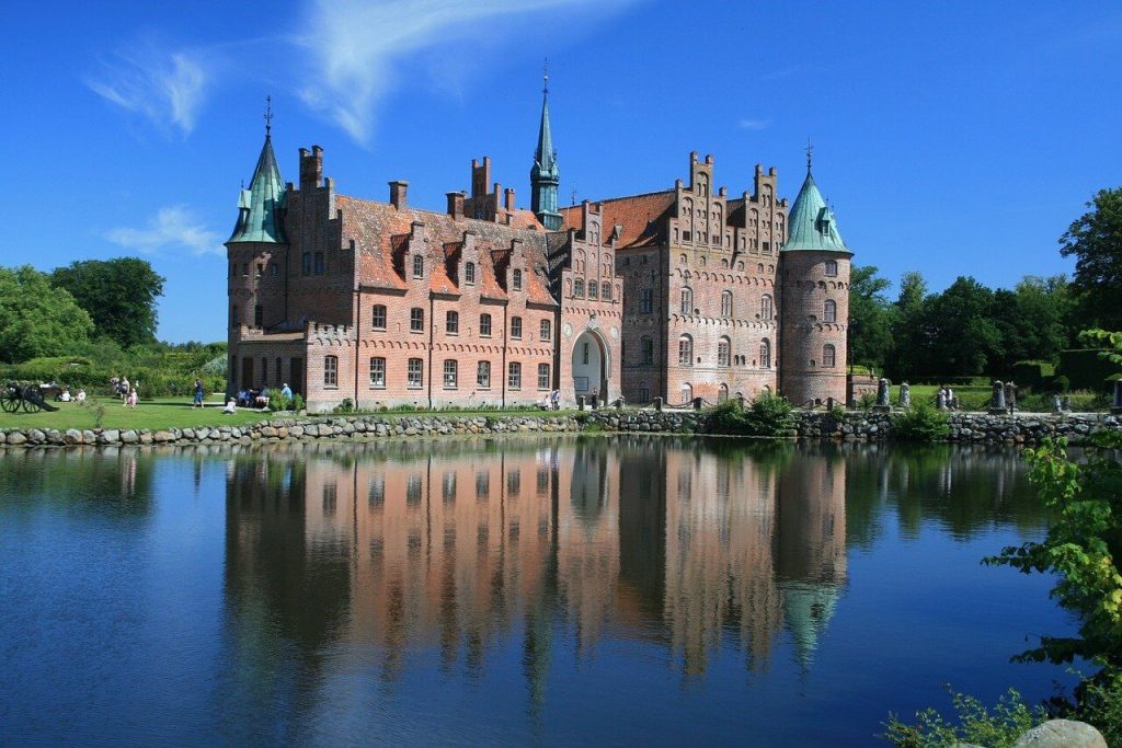 Egeskov Castle near Kværndrup denmark