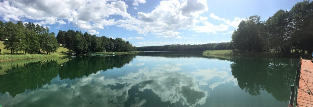 Masurian Lake District in poland
