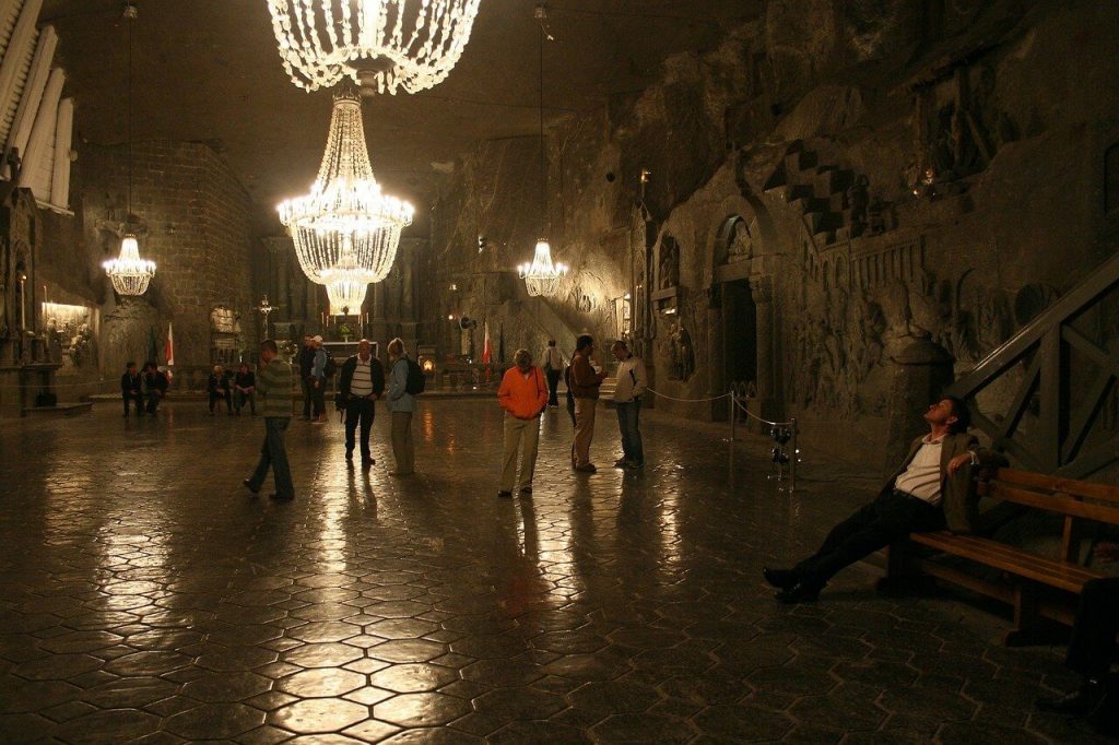 Wieliczka Salt Mine in poland