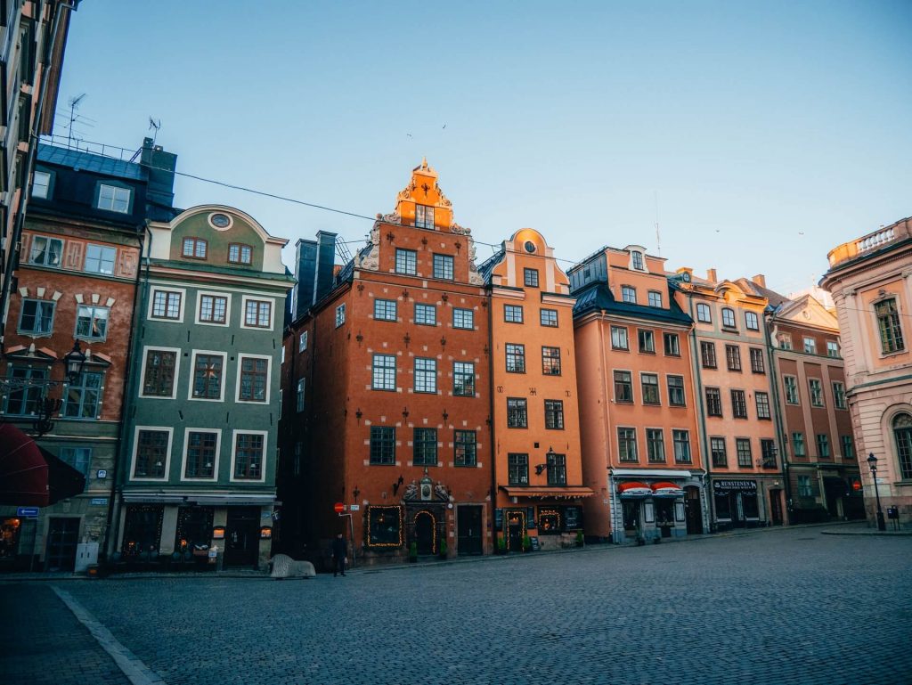 gamla stan in stockholm sweden