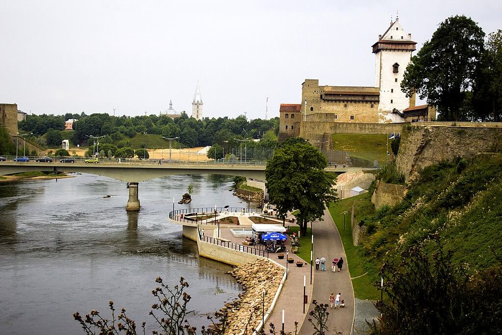 Narva River Promenade, Estonia