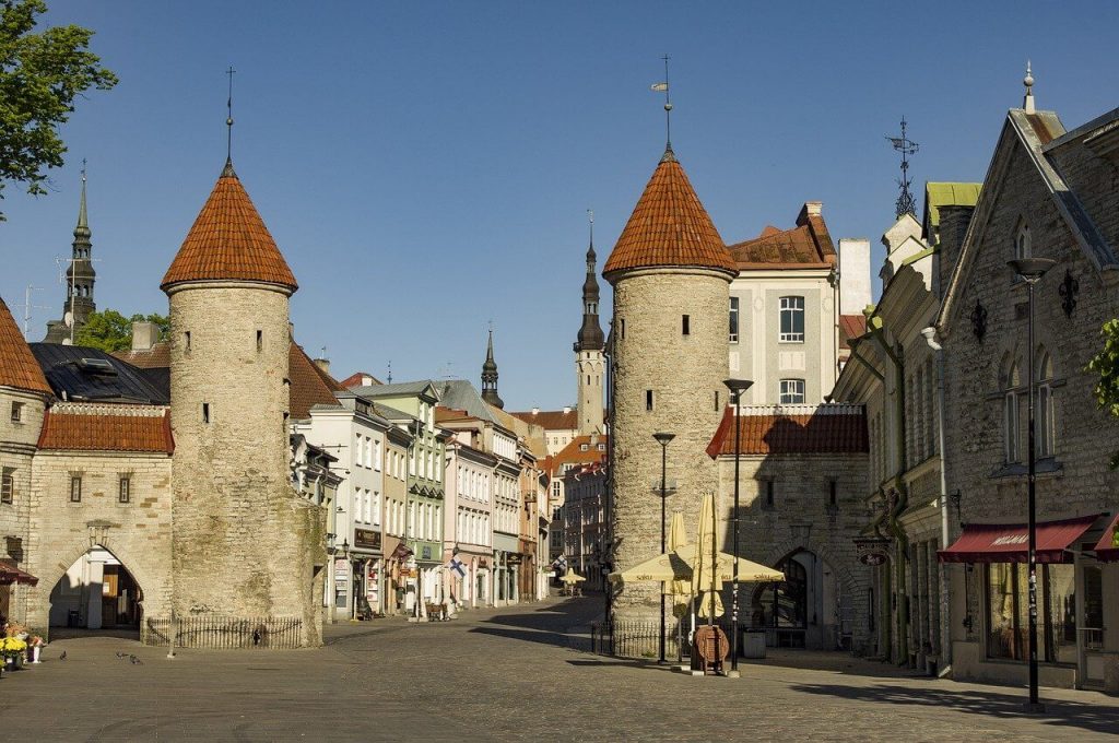 Tallinn Old Town, Estonia
