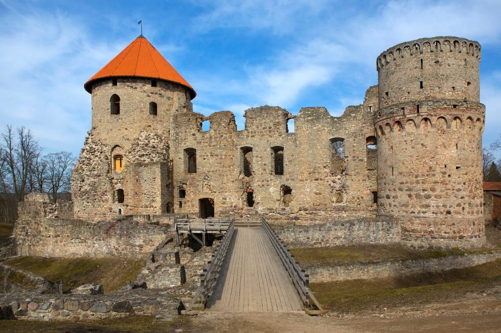 Cēsis Castle in Latvia